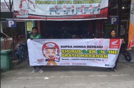Setiap Jumat Selama Bulan September AHASS Berbagi Berkah Kepada Driver Ojol