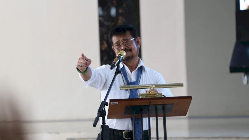 Menteri Pertanian RI Syahrul Yasin Limpo 