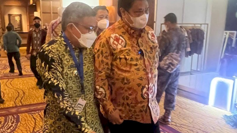 Bertemu di Surabaya, Taufan Pawe Sebut Kualitas Airlangga Hartarto  Sudah Diakui Presiden Jokowi