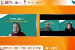 PT Vale Indonesia Berpartisipasi di Public Expose Live 2022
