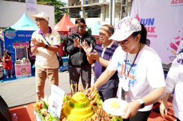 Rayakan HUT Ke-10 Aerotel Smile Gelar Berbagai Acara