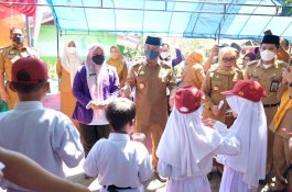 2.835 Murid SD di Gowa Ikut Gerakan Gigi Sehat