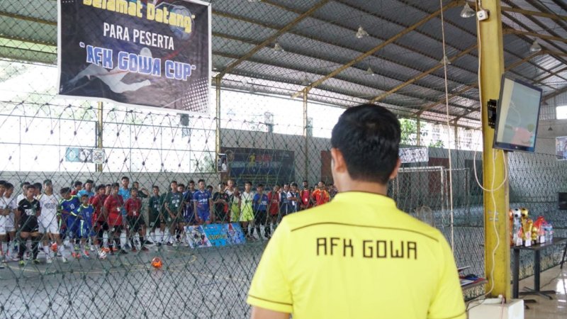 39 Tim Futsal Pelajar Bersaing di AFK Gowa Cup 2022