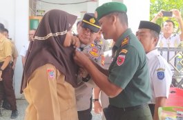 Pencanangan Sekolah Bebas Narkoba SMAN 3 Sidrap, BNK Tes Urine Siswa
