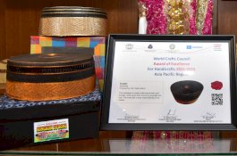 Songkok Bone Raih WCC Award of Excellence For Handicraft of Asia Pasific Region 2022