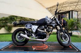 Kalla Kars Hadirkan Keeway Scrambler 250V di Makassar