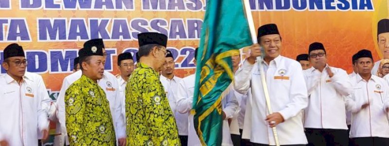 Anggota Dewan dan Wali Kota Hadiri Pelantikan DMI Kota Makassar