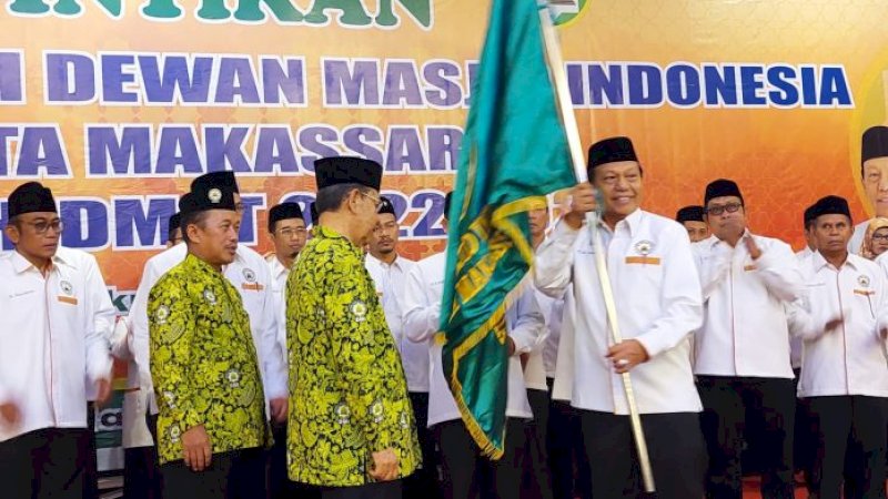 Anggota Dewan dan Wali Kota Hadiri Pelantikan DMI Kota Makassar