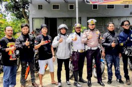 Satlantas Polres Wajo Ajak Klub Motor Jadi Pelopor Keselamatan Berlalu Lintas