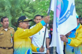 Lepas Atlet Porprov, Bupati Jeneponto Ingatkan Nama Baik Daerah
