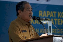 Buka Rakor Pendataan Awal Regsosek 2022, Bupati Sidrap Harap Komitmen dan Dukungan Semua Pihak