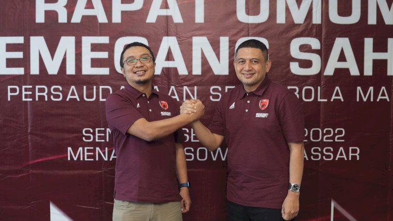 Gantikan Munafri Arifuddin, Sadikin Aksa Duduki Posisi Direktur Utama PSM Makassar