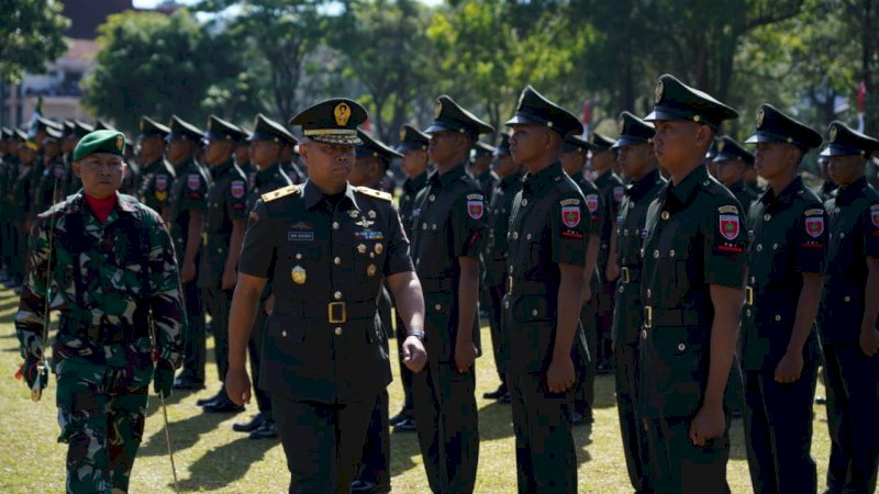 Pelantikan Cata PK, Pangdam Hasanuddin: Jadilah Prajurit yang Dapat Dibanggakan  