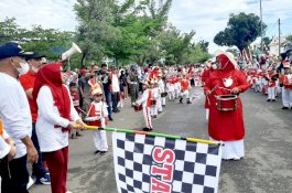 Karnaval Meriahkan HUT Ke-77 Kemerdekaan RI di Palopo