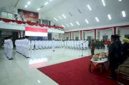 Wali Kota Palopo Kukuhkan Anggota Paskibraka