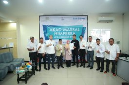 Wali Kota Palopo Saksikan Akad Massal Program Pemerintah Sejuta Rumah