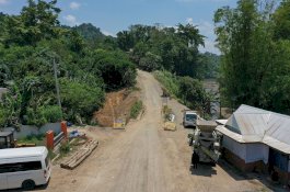 Dalam Pengerjaan Pemprov Sulsel, Ruas Paleteang - Malaga - Kabere Rp18,2 Miliar