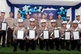 Peringati Hari Lalu Lintas Bhayangkara Ke-67, Polres Barru Komitmen Dicintai Rakyat