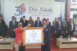 Poktekpar Makassar dapat Kado Berharga di Perayaan Dies Natalis ke-31. 