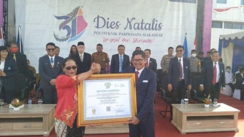 Poktekpar Makassar dapat Kado Berharga di Perayaan Dies Natalis ke-31. 