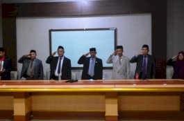 Pemkab Sidrap Ikuti Upacara Hari Kesaktian Nasional Pancasila 2022 Secara Online
