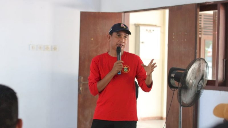 Ketua Dewan Pendidikan Kota Makassar (DKPM), Rudianto Lallo.
