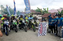 Ratusan Rider dari Berbagai Kota Meriahkan Sidrap One Day Trail Adventure