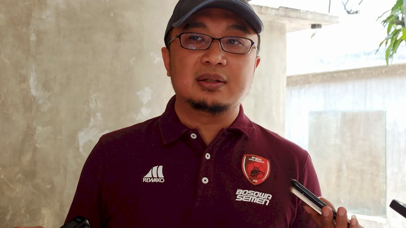 Direktur Utama PSM Makassar, Sadikin Aksa (Foto: Usman Pala/Rakyatku.com)