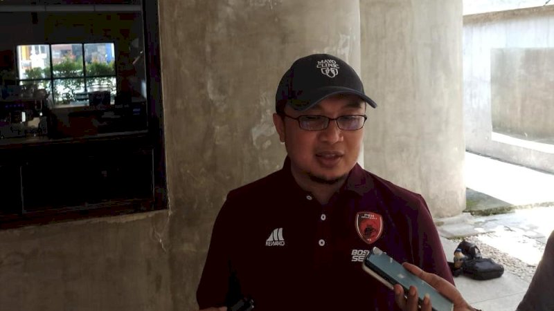 Direktur Utama PSM, Sadikin Aksa (Foto: Usman Pala/Rakyatku.com)