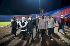 Kapolri Tegaskan Usut Tuntas Tragedi di Stadion Kanjuruhan Malang