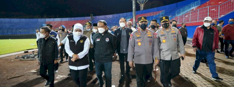 Kapolri Tegaskan Usut Tuntas Tragedi di Stadion Kanjuruhan Malang 