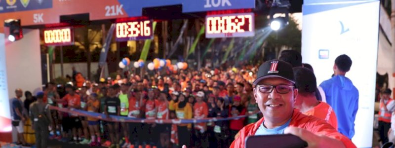 Pelari Dalam dan Luar Negeri Apresiasi Makassar Half Marathon 2022