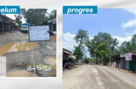 Gubernur Sulsel Unggah Progres Pengerjaan Rehab Ruas Jalan Burung-Burung, Begini Penampakannya