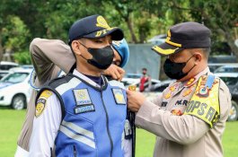Kapolres Wajo Pimpin Apel Gelar Pasukan Operasi Zebra 2022