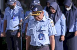Pimpin Apel Pagi, Beni Iskandar Ajak Peserta Hening Cipta untuk Korban Kanjuruhan