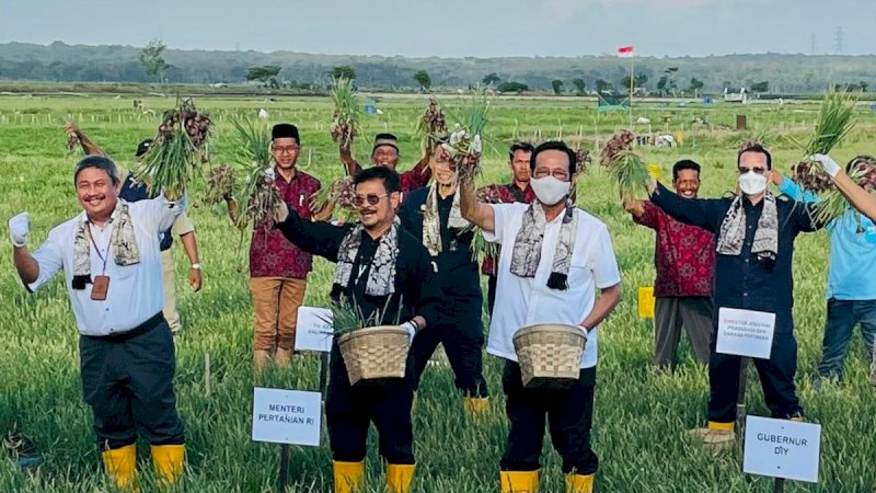 Mentan SYL Ajak Sri Sultan HB X Kolaborasi Pengembangan Pertanian