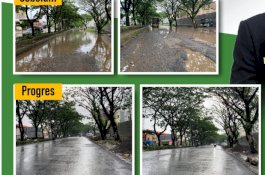 Jalan Tun Abdul Razak di Gowa Kini Tahap Pengaspalan