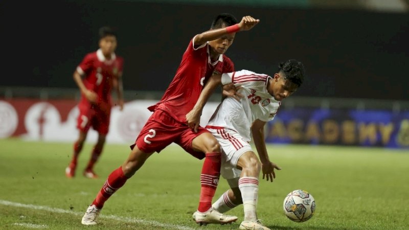 Timnas Indonesia U-17 melawan Uni Emirat Arab (Foto: PSSI)