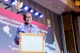 Pemkab Wajo Terima Penghargaan Kategori Baik Penerapan Sistem Merit dari KASN