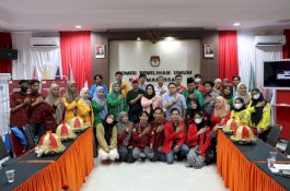 Kelas Pemilu Pendidikan Pemilih KPU Makassar Dihadiri Sejumlah Kampus