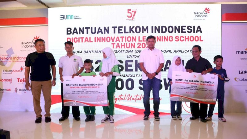 Telkom Bangkitkan Digitalisasi Pendidikan di Daerah 3T
