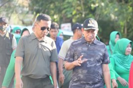 Ikuti Jalan Santai Kodim 1406, Bupati Wajo Harap TNI Terus Jaya dan Eksis