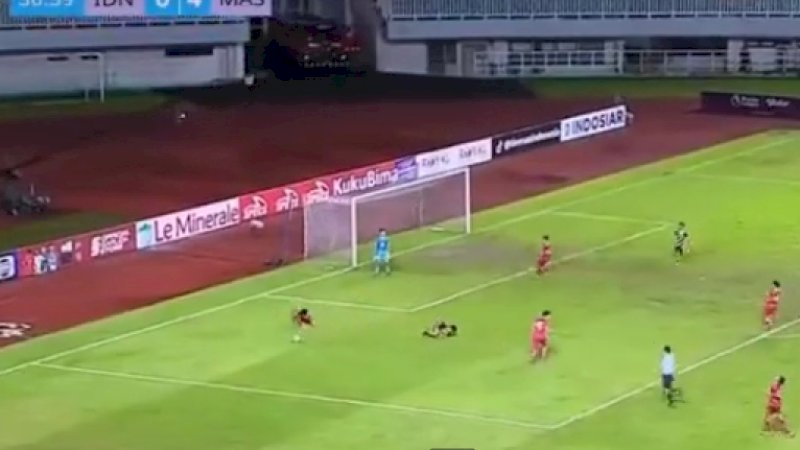 Babak Pertama Kualifikasi Piala Asia U-17, Indonesia Tertinggal 5-0 atas Malaysia 