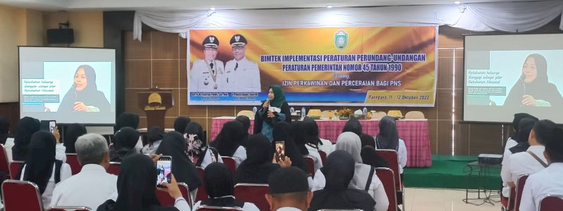 Ketua TP PKK Parepare Tekankan Pentingnya Ketahanan Keluarga di Hadapan Ratusan PNS