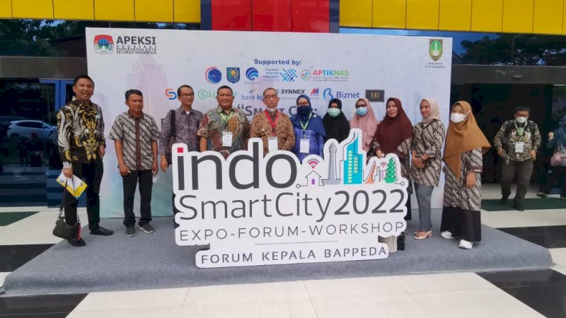 Wakil Wali Kota Parepare Hadiri Indo Smart City Forum and Expo 2022 di Solo