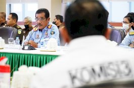 komisi III Apresiasi Kinerja Kakanwil Kemenkumham Sulsel