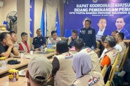 Relawan Anies di Sulsel Sambangi DPW Nasdem