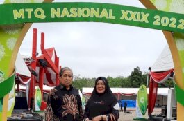 Bupati Sidrap Hadiri Pembukaan MTQ Nasional XXIX di Kalsel
