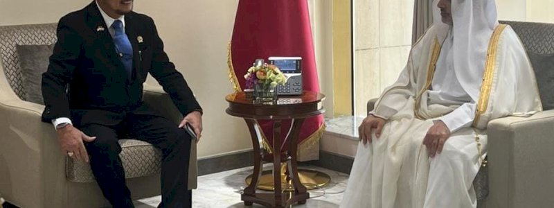 Mentan SYL Bertemu Menteri Kotapraja dan Lingkungan Hidup Qatar Bicarakan&nbsp;Investasi Pertanian dan Peternakan
