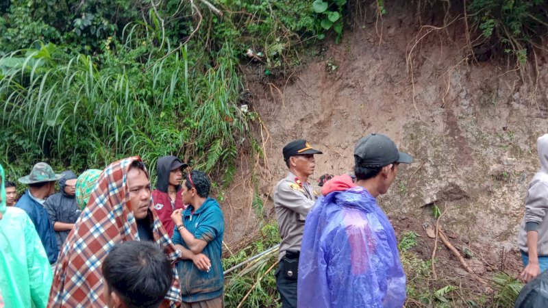 Bencana Tanah Longsor di Jeneponto, Dua Orang Masih Dicari